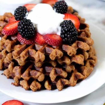 Paleo Waffles  GF  Egg Free  Dairy Free   Refined Sugar Free  - 43