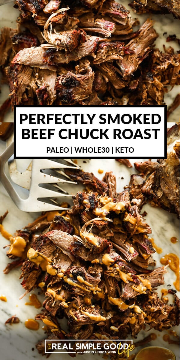 Perfectly Smoked Beef Chuck Roast