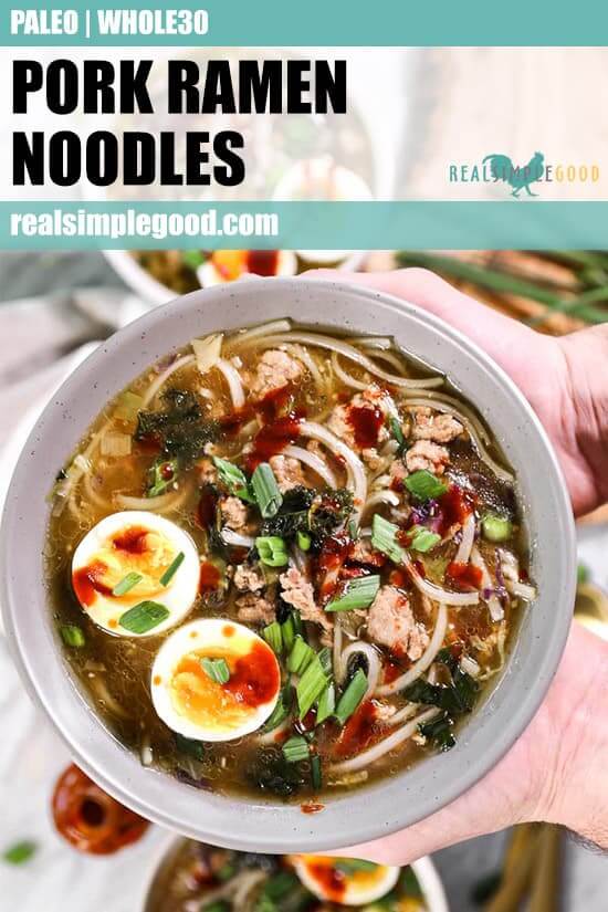 Pork Ramen Noodles  Paleo  Whole30   Keto  - 48