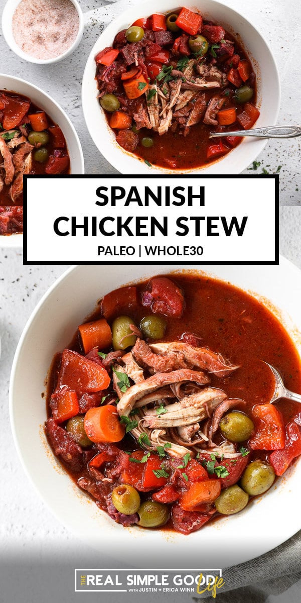 Quick, Comforting Spanish Chicken Stew