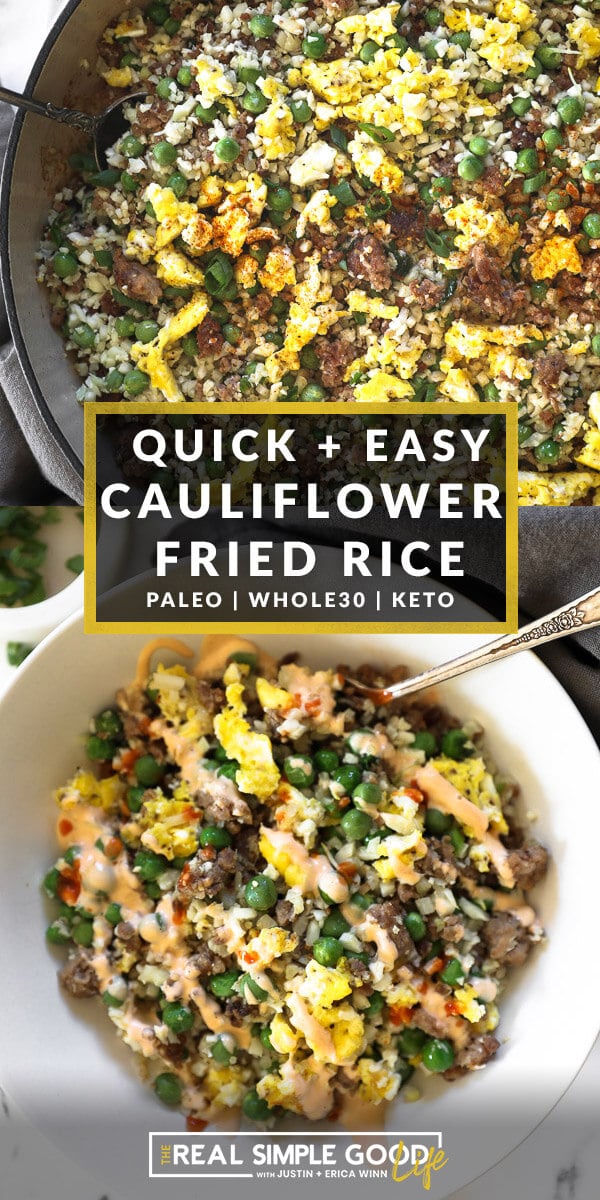 Quick  Easy Keto Cauliflower Fried Rice - 55