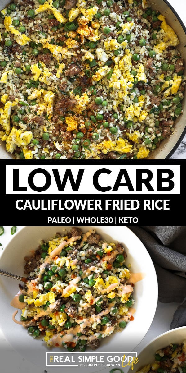 Quick, Easy Keto Cauliflower Fried Rice