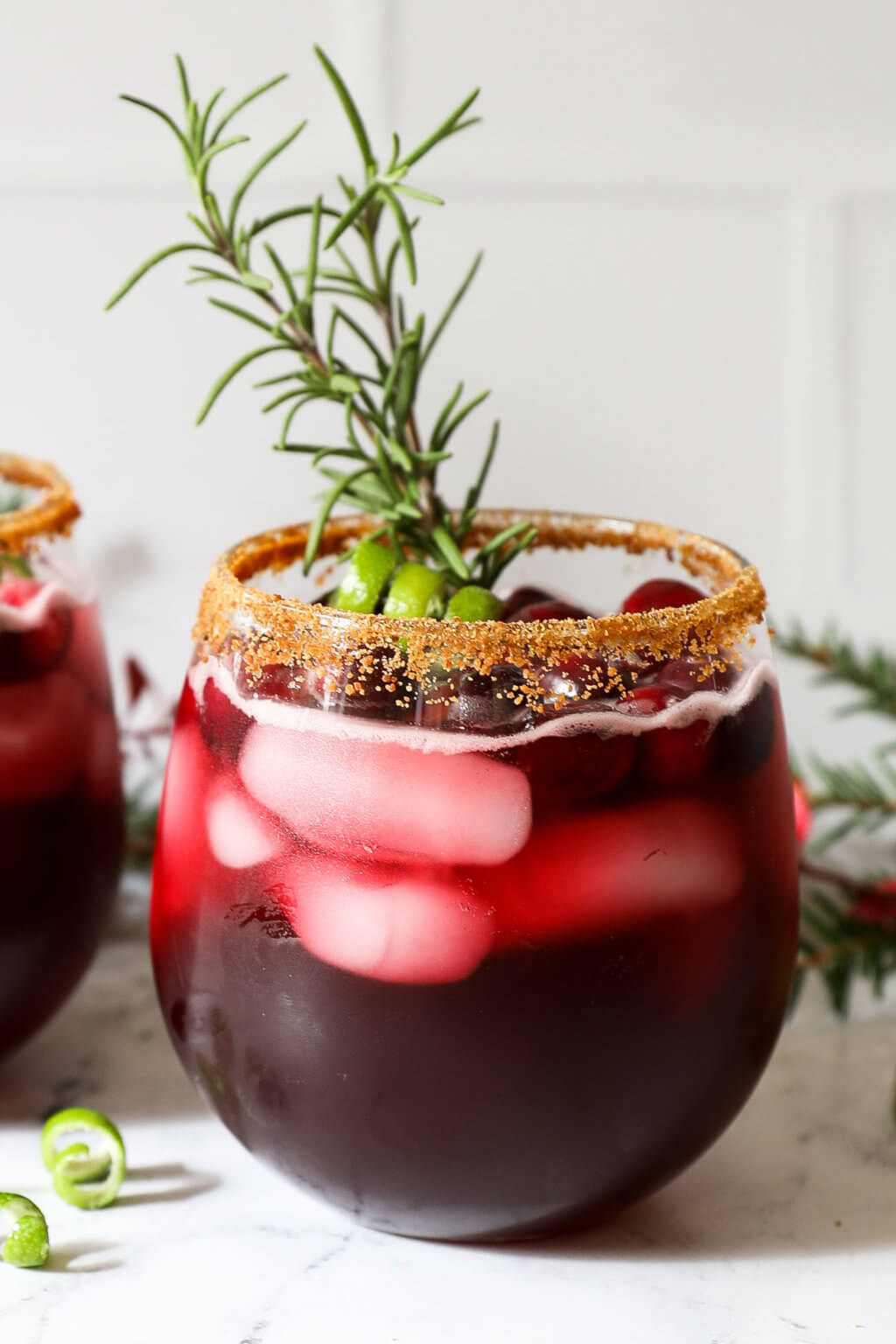 Red Christmas Gin Cocktail - Real Simple Good