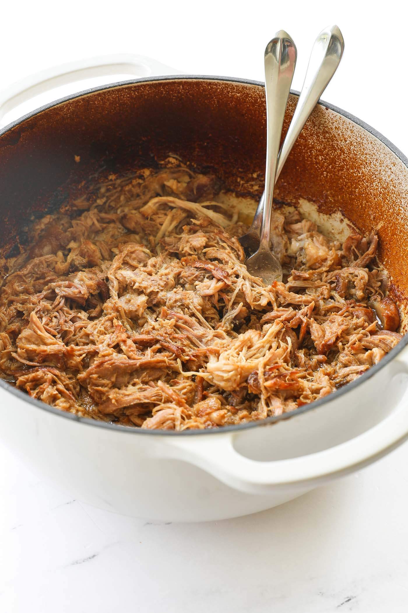 Best Dutch Oven Pulled Pork Recipe - One Mighty Family