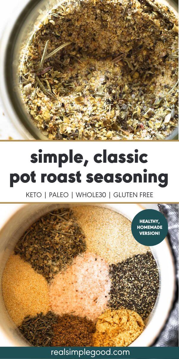 Simple (Classic!) Pot Roast Seasoning