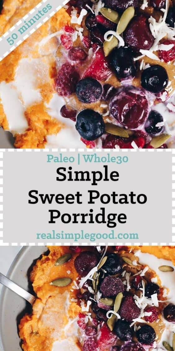 Simple Sweet Potato Porridge  Paleo  - 4