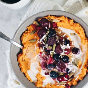 Simple Sweet Potato Porridge  Paleo  - 30