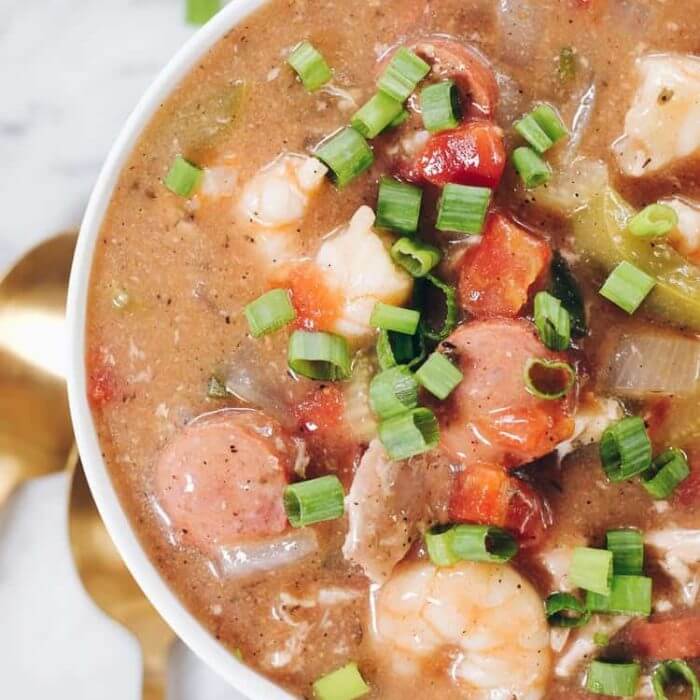 Slow Cooker Gumbo Recipe (Paleo, Whole30 + Keto) Real Simple Good