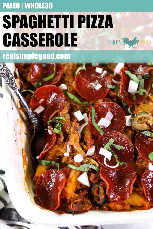 Spaghetti Pizza Casserole  Paleo   Whole30  - 69