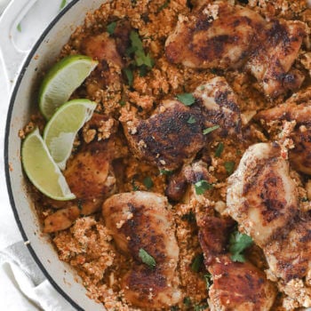 Spicy Chicken and Cauliflower Rice  Paleo  Whole30   Keto  - 89