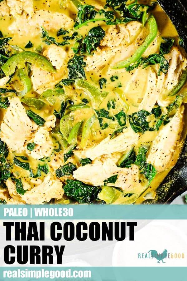 Thai Coconut Curry  Paleo  Whole30   Keto  - 36