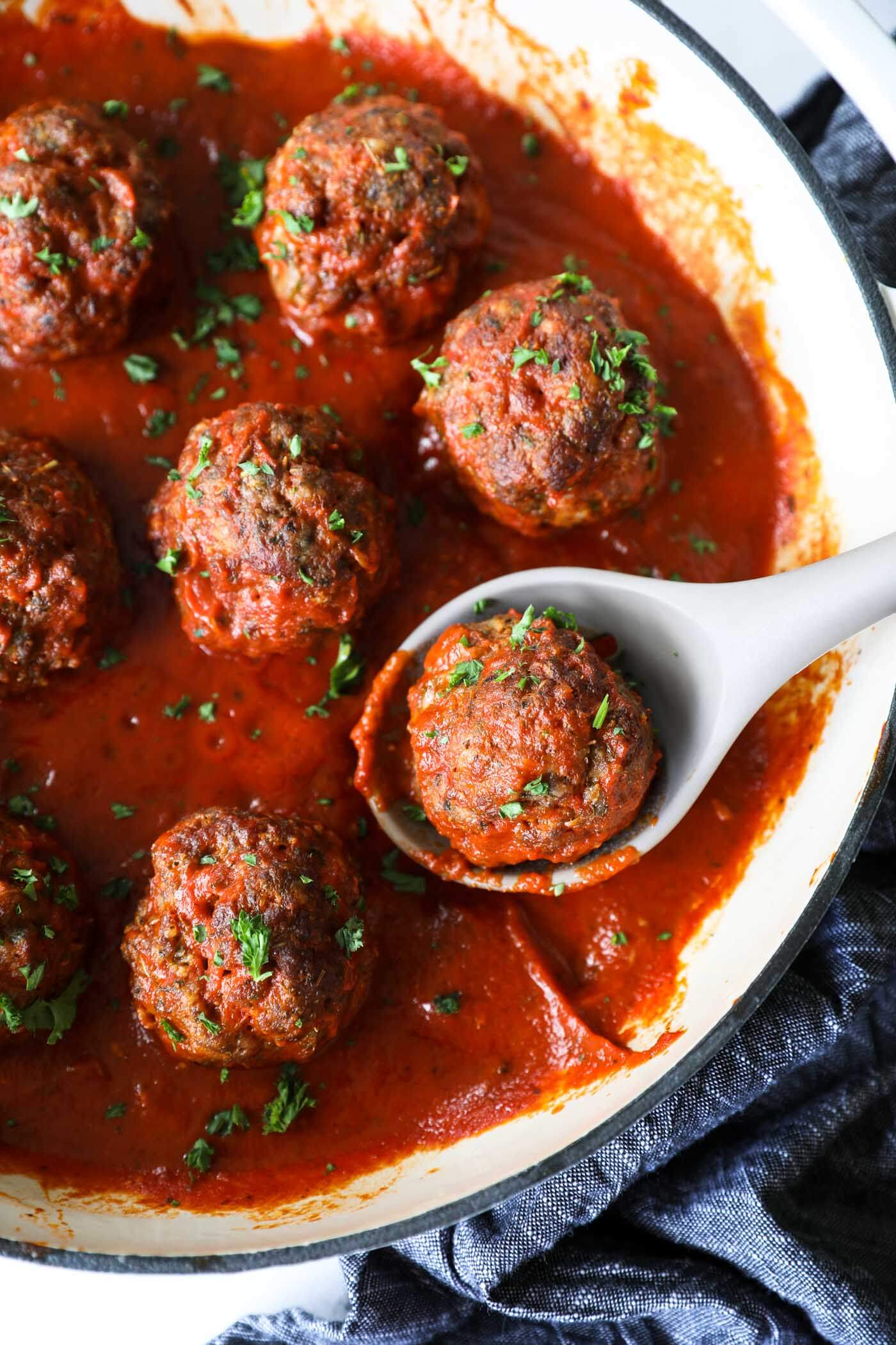 The Best Tender & Juicy Keto Italian Meatballs - Real Simple Good