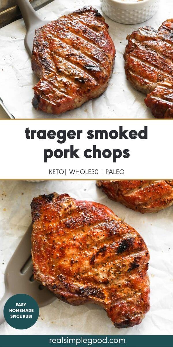 Easy Traeger Smoked Pork Chops - 28