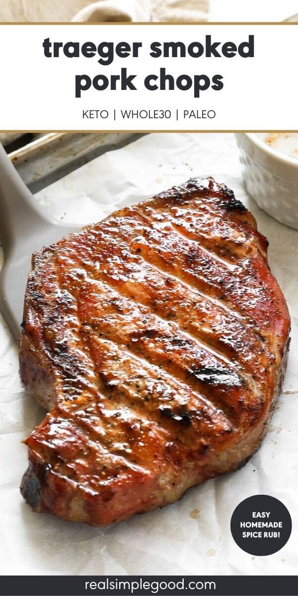 Easy Traeger Smoked Pork Chops - 96