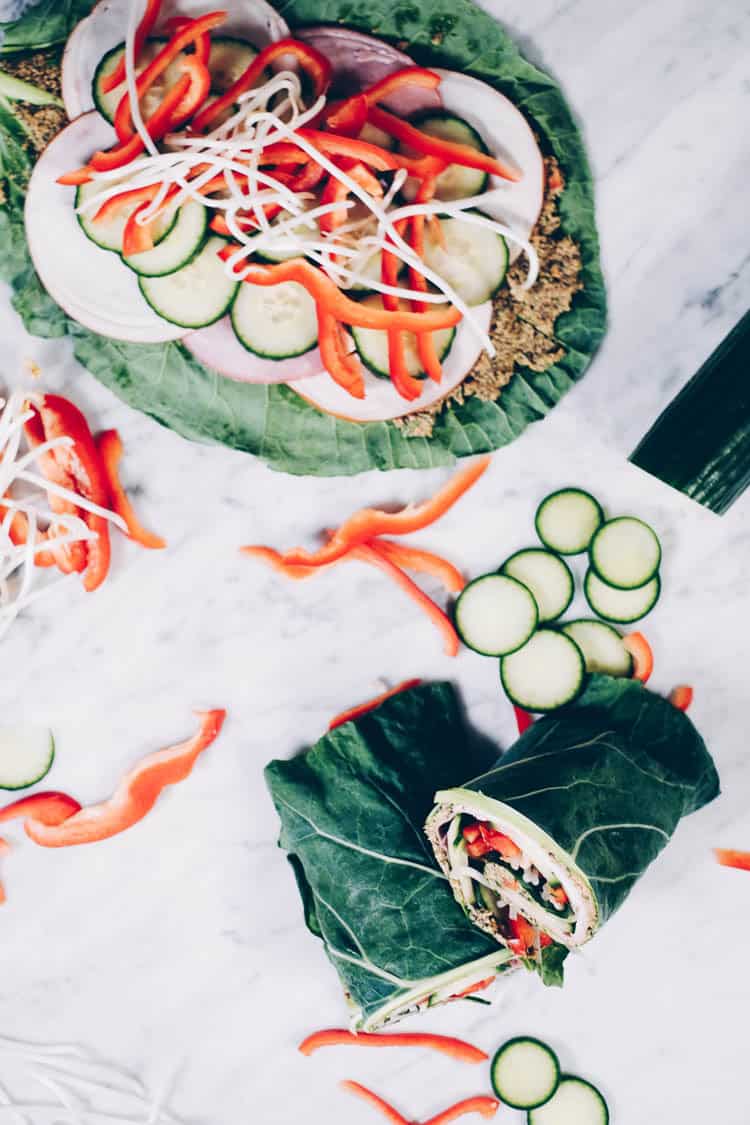 We love a tasty wrap recipe, and especially one that is both flavorful and filling. These turkey collard green wraps are exactly that - super delicious and satisfying, too! They are Paleo with options to make them Whole30 compliant too! #paleo #whole30 #easyrecipe | realsimplegood.com