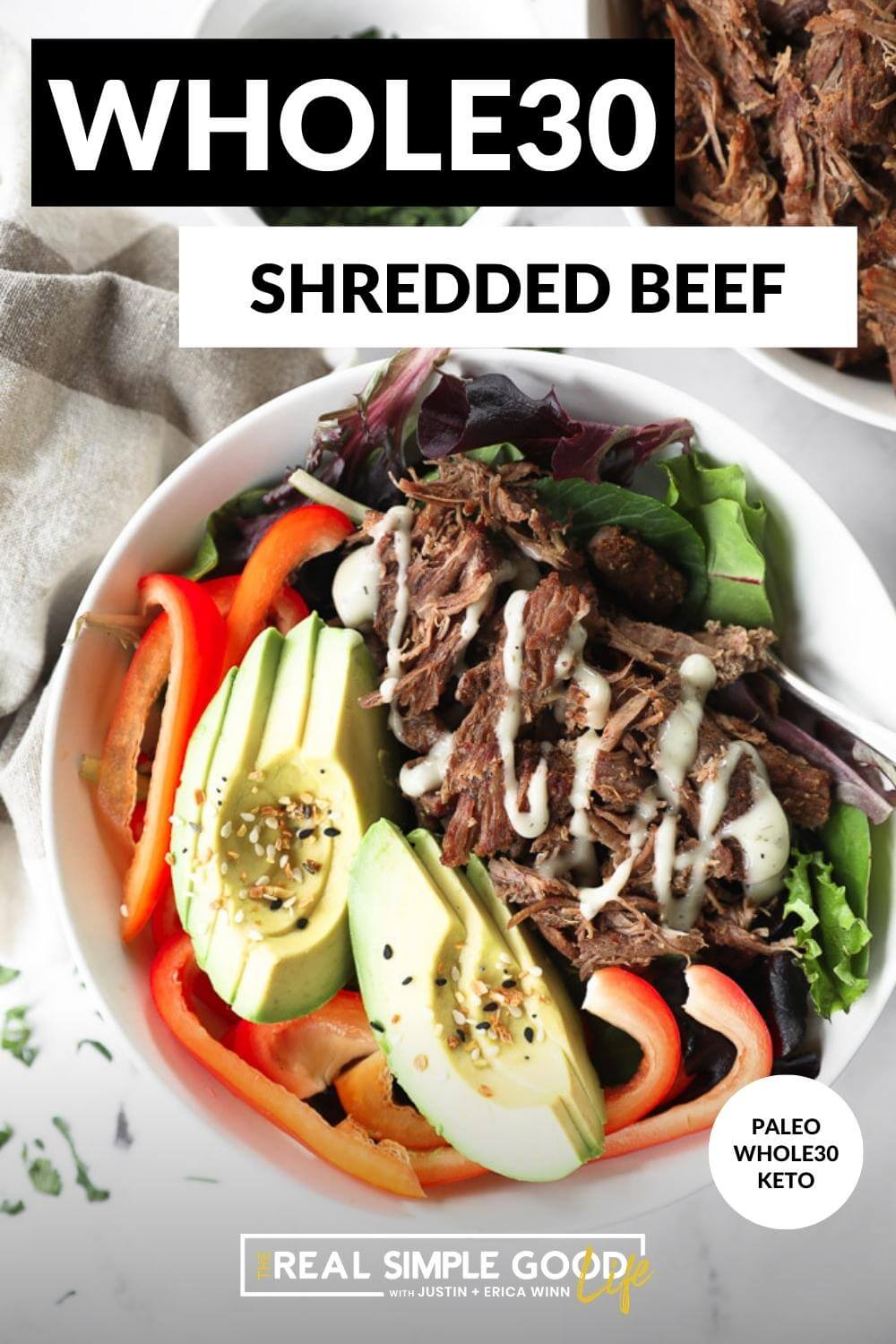 Versatile, 5-Ingredient Instant Pot Shredded Beef