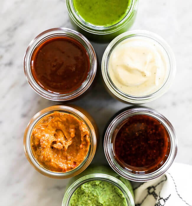 Homemade Whole30 Condiments and Sauces